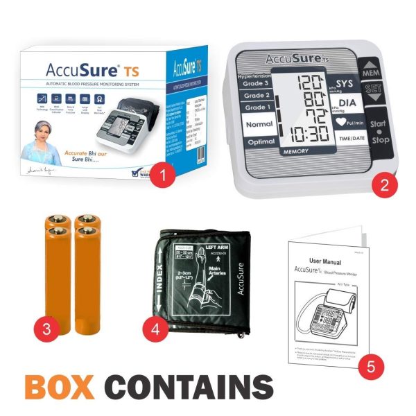 AccuSure TS Automatic Digital Blood Pressure Monitor - Image 2