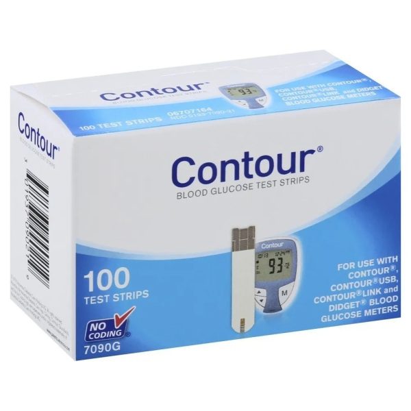 Contour Blue 100 Test Strips