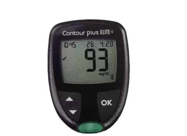 Contour Plus Elite Blood Glucose Monitor System With Blood Glucose Test Strip - Image 2