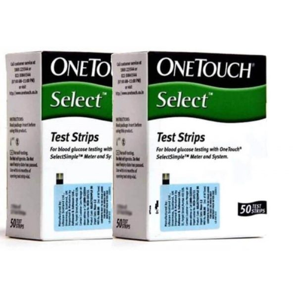 One Touch Select Simple 100 Test Strip