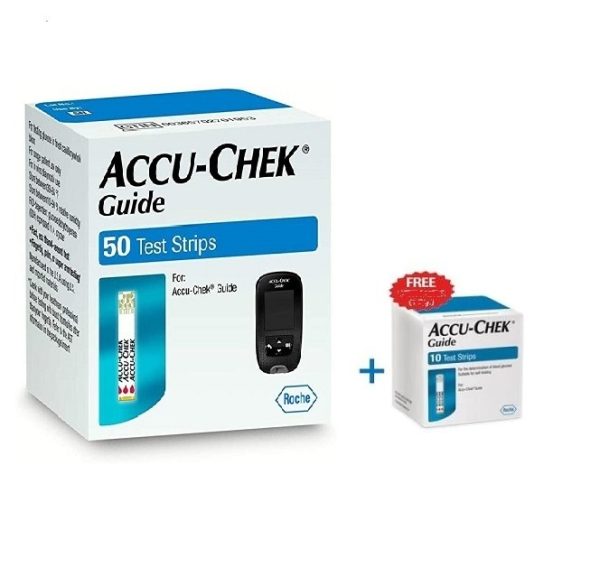 Accu-chek guide test strips 50 + 10