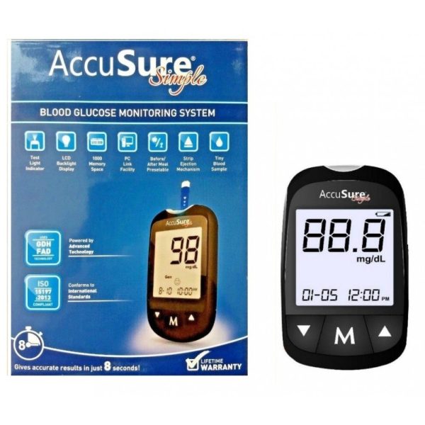 AccuSure Simple Glucometer