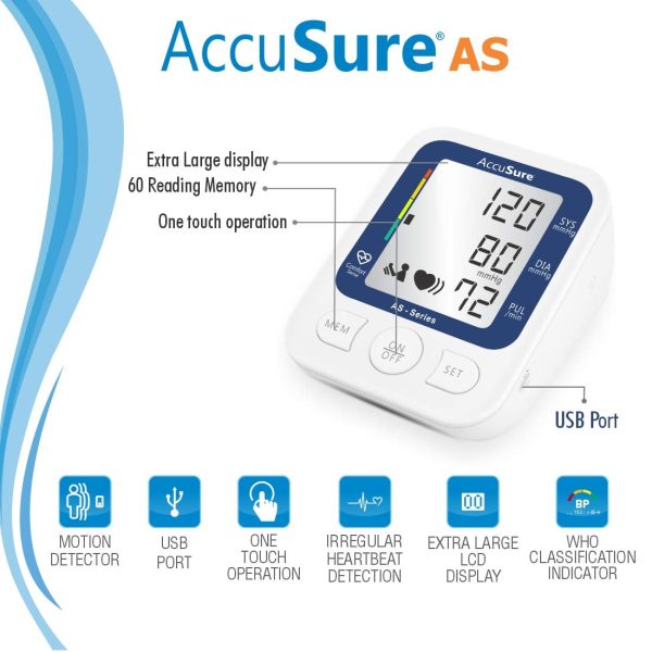 AccuSure AS Blood Pressure Monitoring System - Image 2