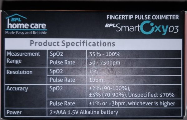 BPL Oximeter - Image 4