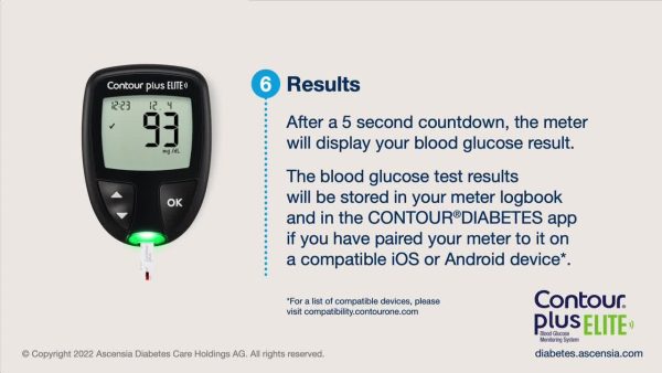 Contour Plus Meter With 25 Free Test Strips - Image 4