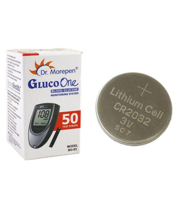 Dr morepen glucometer batteries