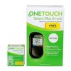 OneTouch Select Plus Simple Glucometer And strips combo - Image 2