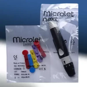 Contour Lancing Device with 5 Lancets