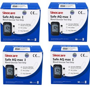 Buy Sinocare Safe AQ Max 400 Test Strips Pack