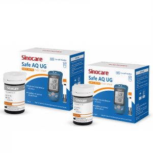 Sinocare Safe AQ UG Uric Acid 100 Test Strips