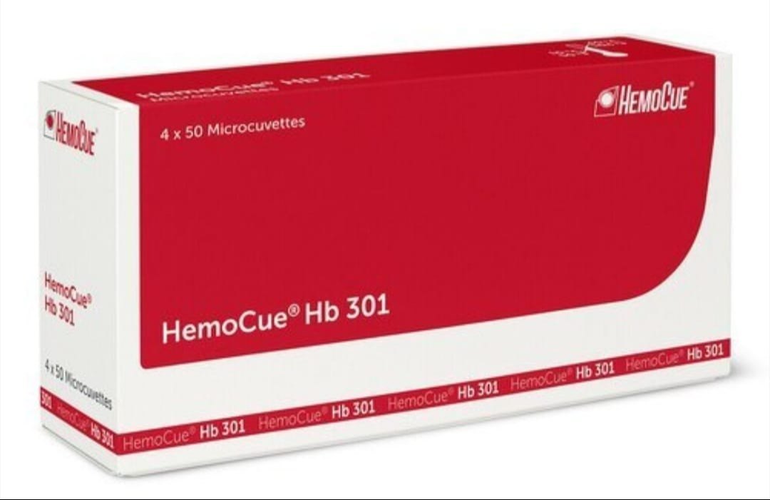 HemoCue Hb 301 Microcuvettes (4x50) for Hemoglobin Testing - Image 2