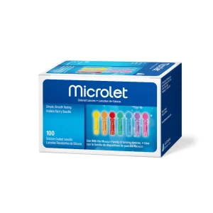 Microlet lancets for Contour Plus
