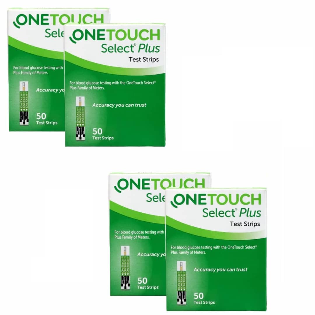 OneTouch Select Plus Test Strips – Pack of 200