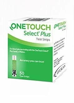 OneTouch Select Plus Test Strips – Pack of 50
