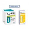 Accu Chek Instant Strips and lancet Combo