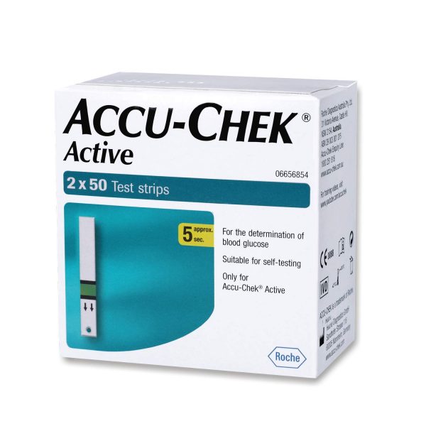 accu chek active 100 pcs buy online