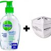 dettol hand sanitizer and mask kit buy online