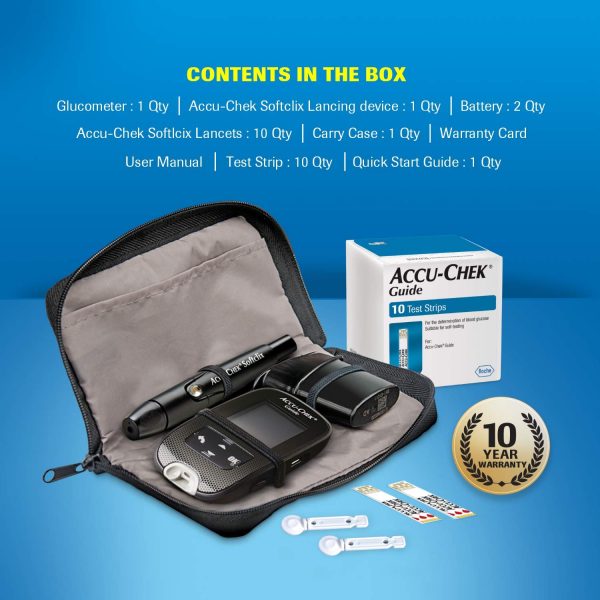 accu chek guide content in a box
