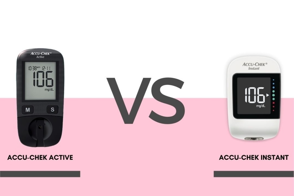 difference between accu chek active and instant