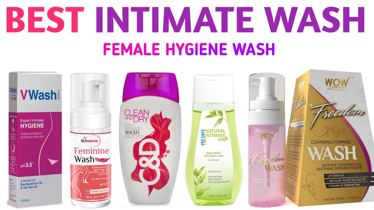 Best intimate hygiene washes in India