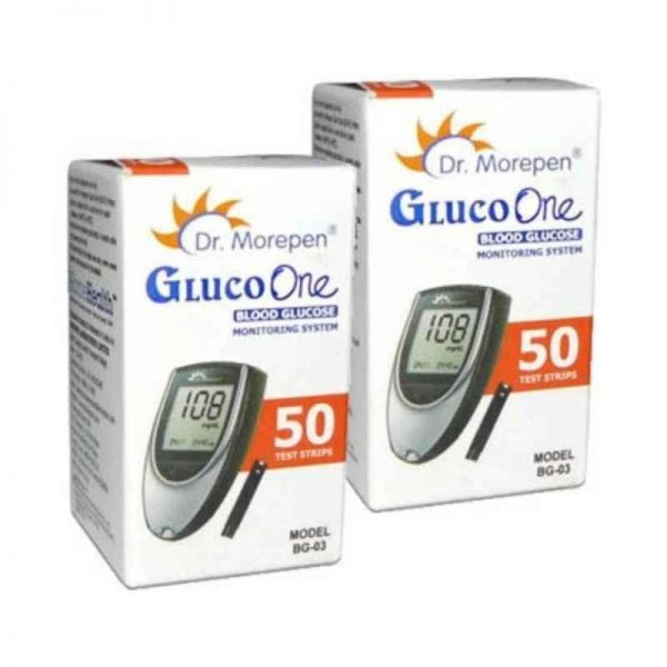 dr morepen gluco one 100 strips