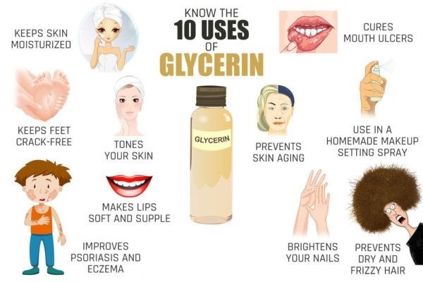How to use glycerine on the face?