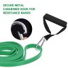 fitcozi resitance band handle and carabiner hook set