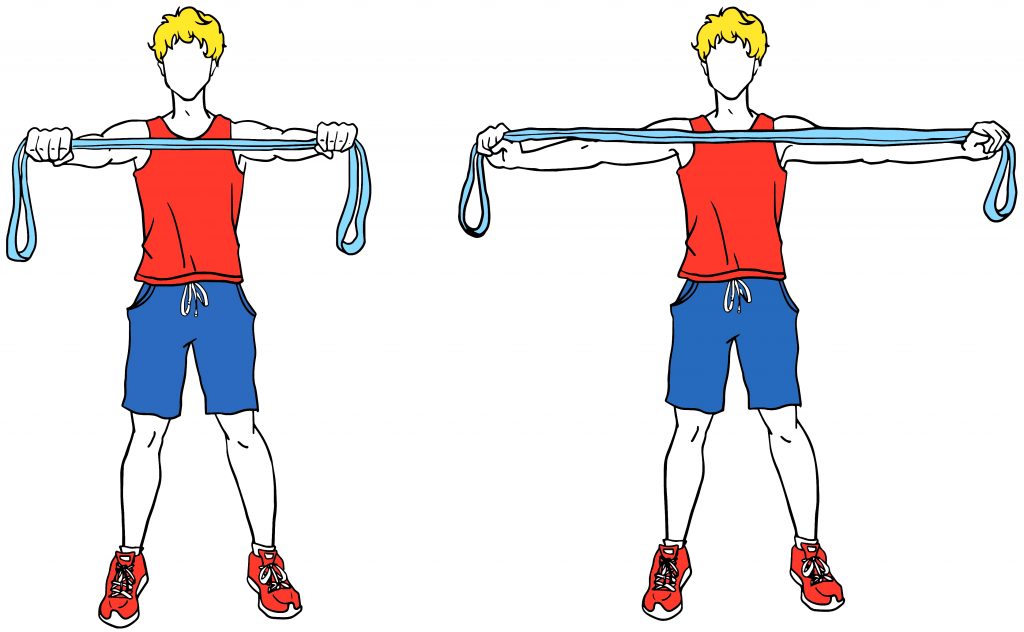 Pull-Apart Exercise resistance band