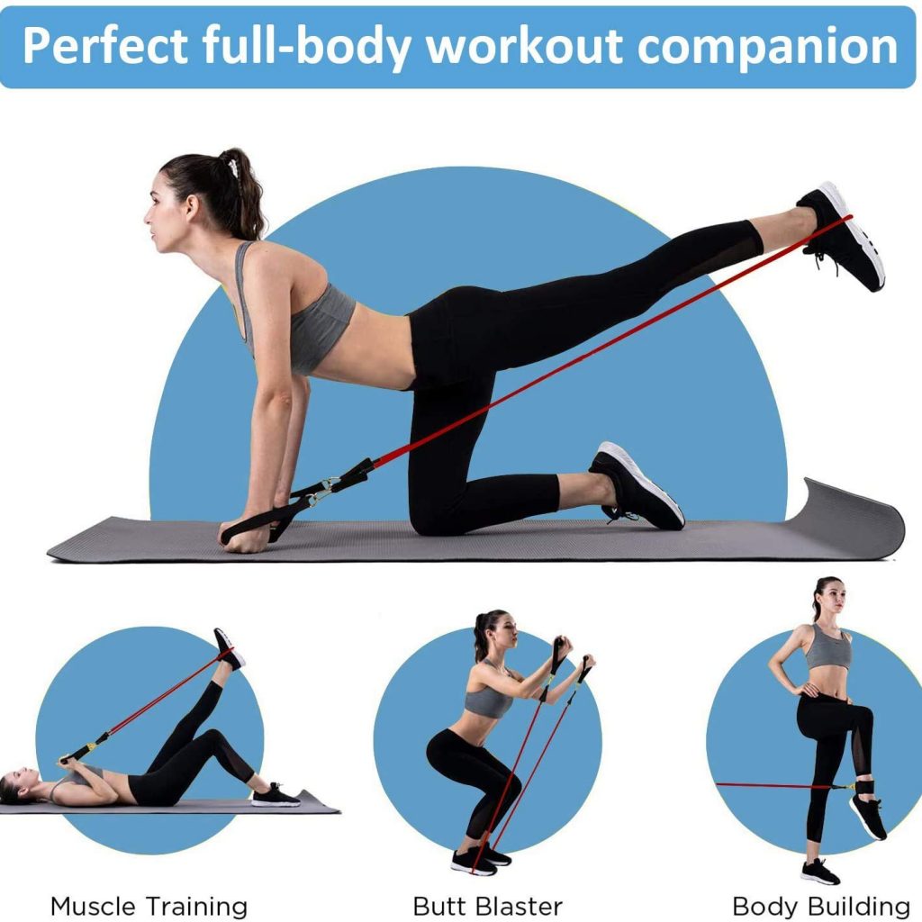 Resistance Band Exercise Chart | HealKit