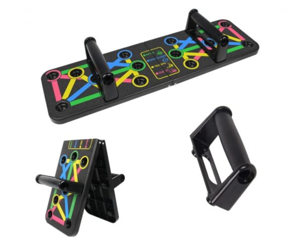 Push Up Bars, Multi-Function 14 in 1 System Push Up Board, Foldable Comprehensive Easy to Use Push up Handle, Strength Training Push Up Stands