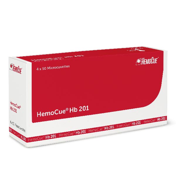 Hemocue HB 201 Microcuvettes Analyzer hemoglobin (200 Count)