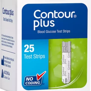 Contour Plus Test Strips Box Of 25