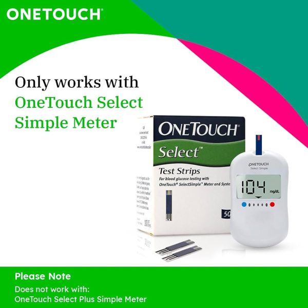 one touch select simple test strips