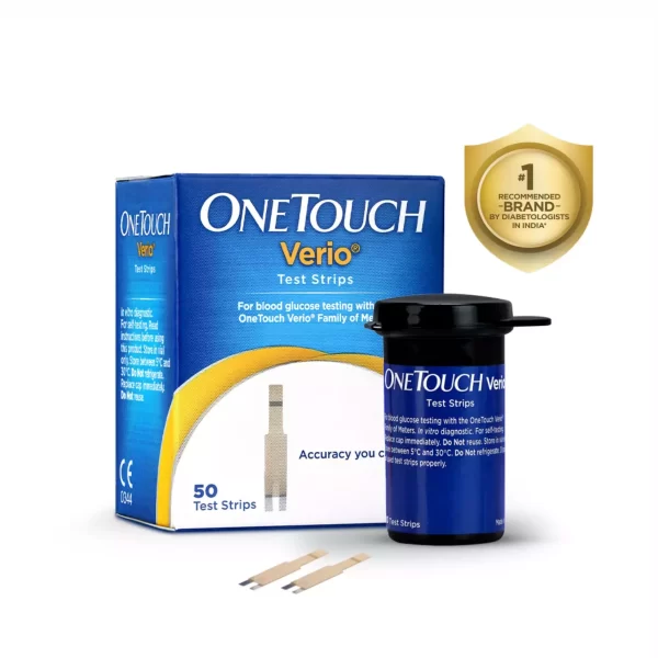 One Touch Verio Flex Glucometer 100 Strips Pack