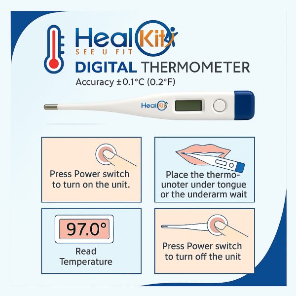 heal kit digital thermometer ONLINE