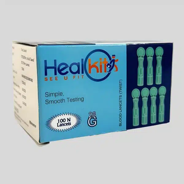 healkit Round Lancet Needle for Glucometer online india best