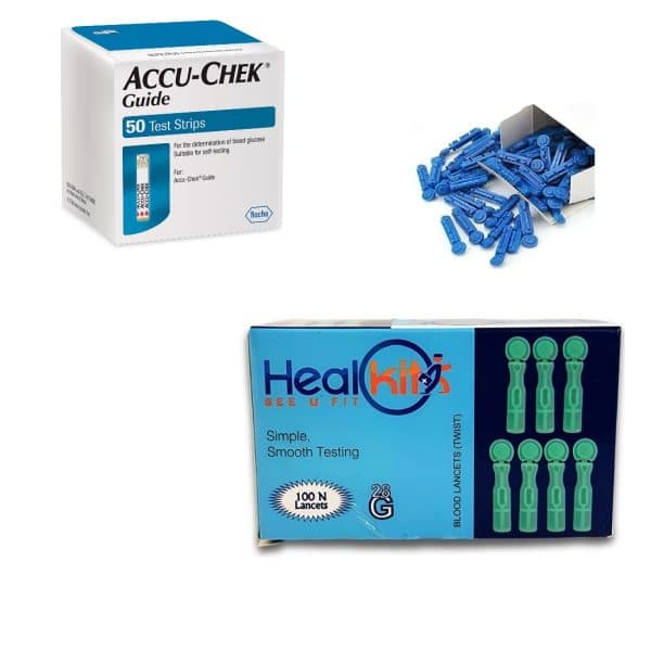 accu-chek guide with lancets