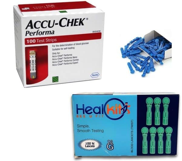 accu-chek performa with lancets