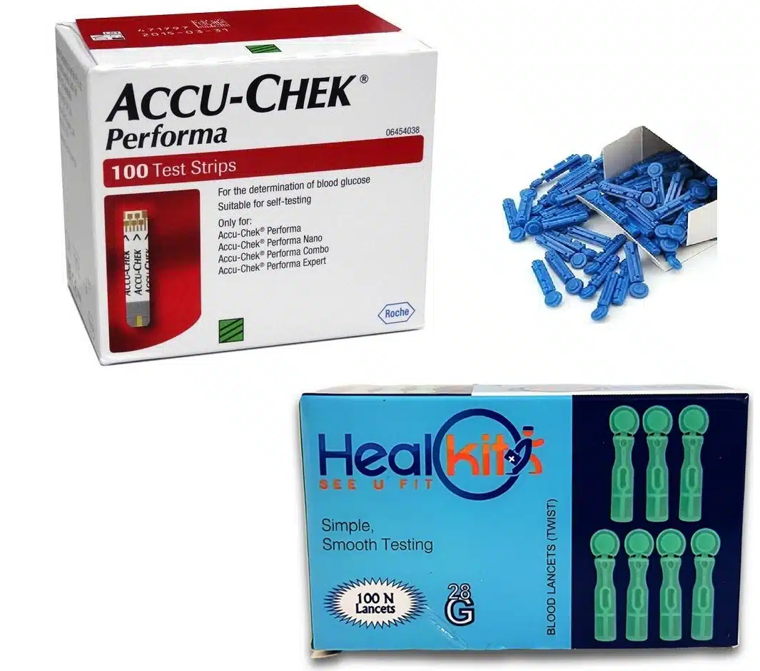 accu-chek performa with lancets