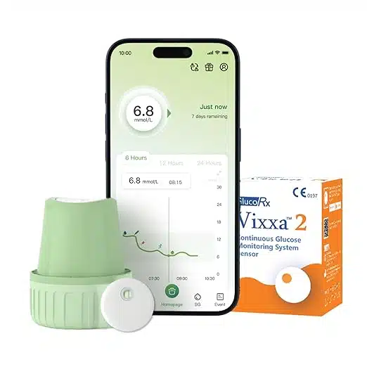 GlucoRx Vixxa 2 CGM Smart Sensor Device