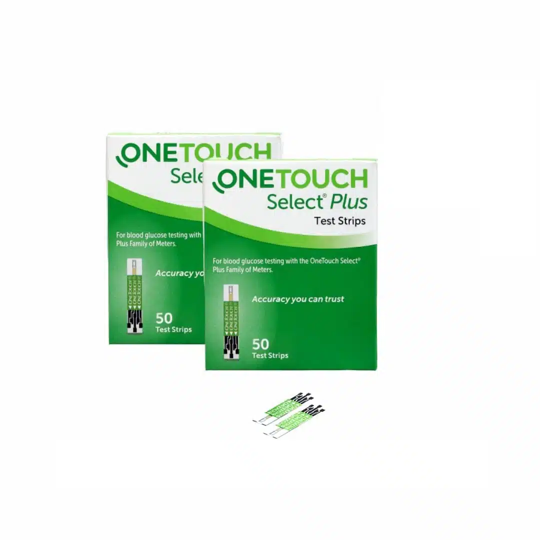 one touch select plus strips 100 STRIPS