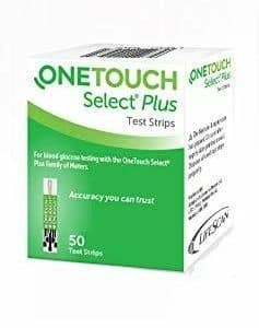 OneTouch Select Plus Test Strips – Pack of 50