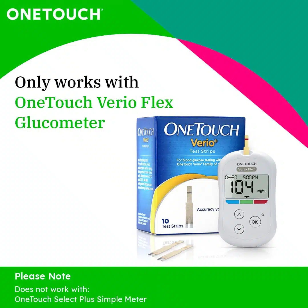 One touch Verio 25 Strips count