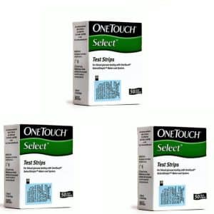 One Touch Select Simple Strips – Pack of 150