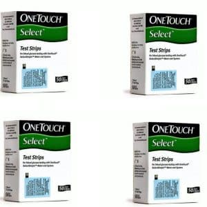 One Touch Select Simple Strips – Pack of 200