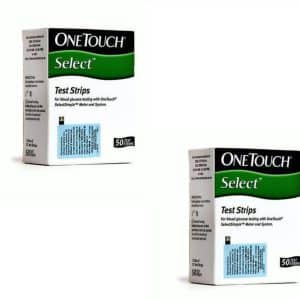 One Touch Select Simple Strips – Pack of 100