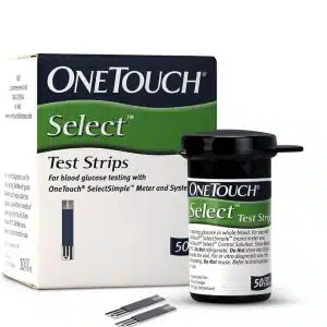 One Touch Select Simple Strips – Pack of 50