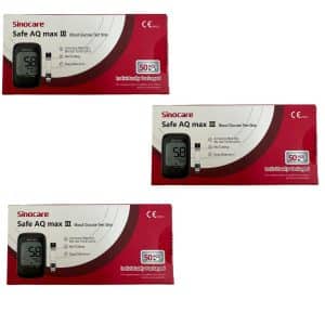 Sinocare Safe AQ Max III Test Strips 150