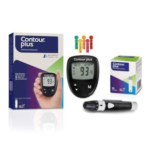 Contour Plus Meter with 25 Test Strips