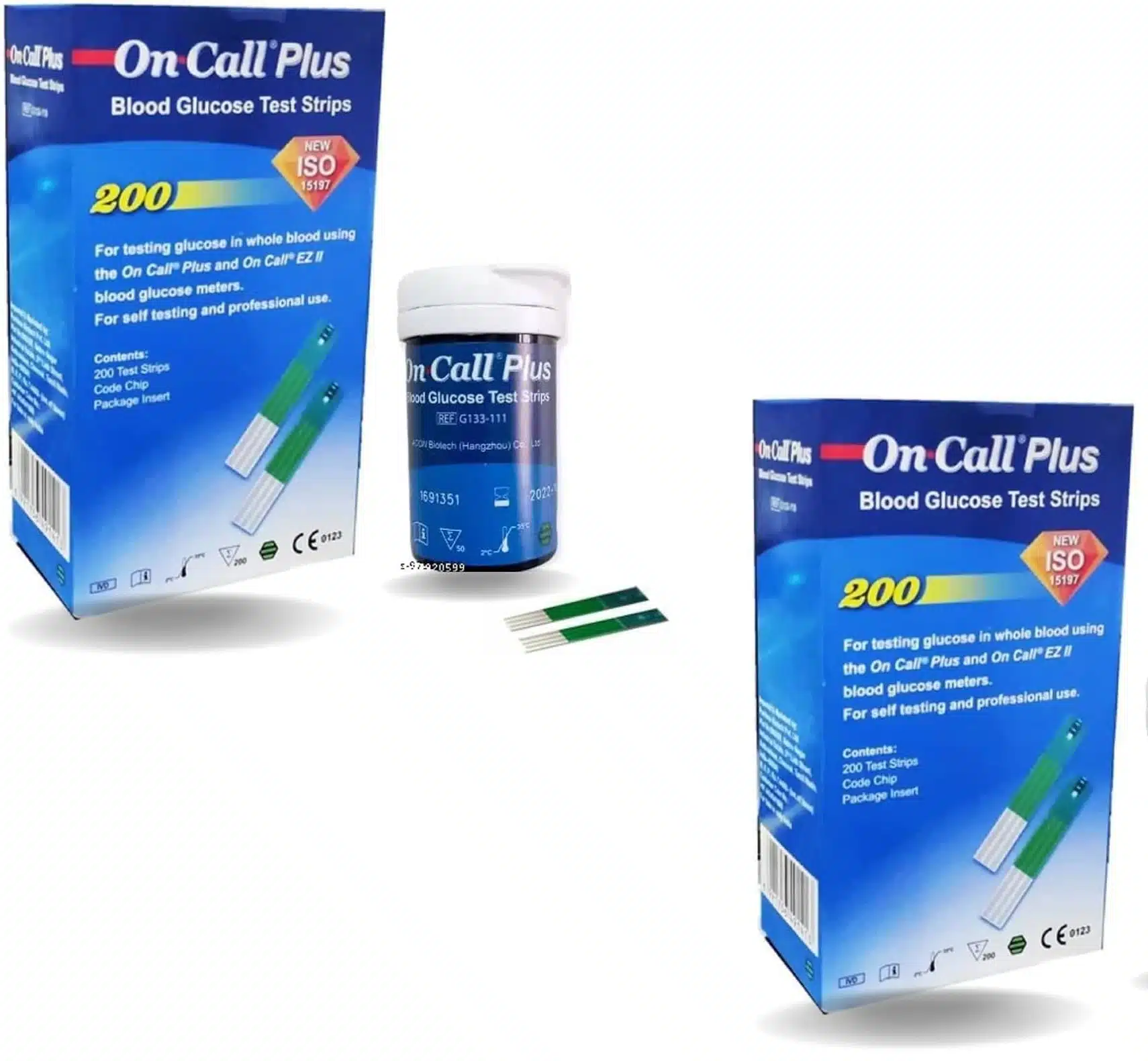 on call plus strips 400 pack